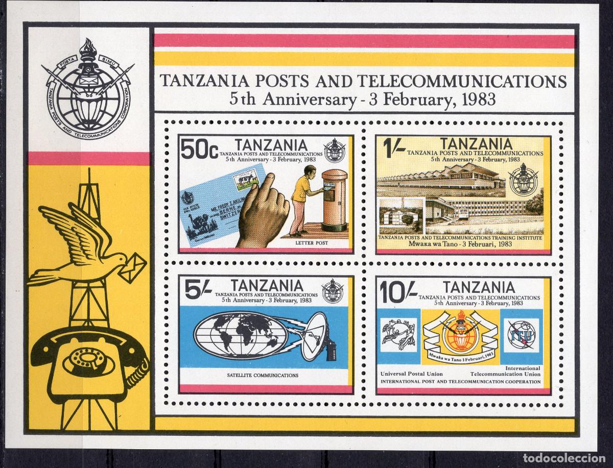 Sellos: TANZANIA 1983 STAMP MICHEL TZ BL31