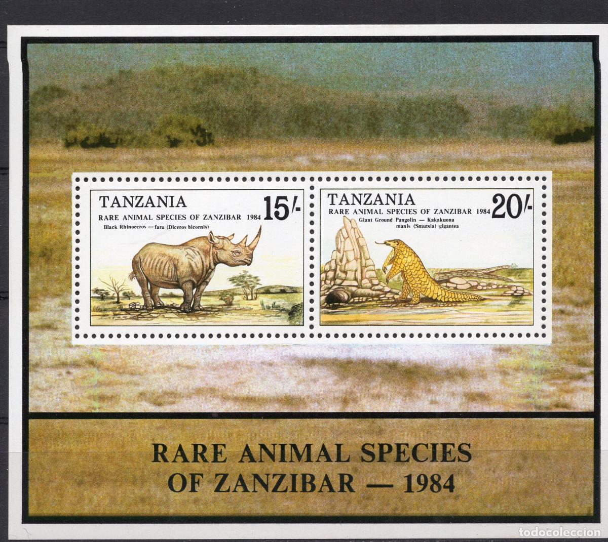 Sellos: TANZANIA 1985 STAMP MICHEL TZ BL41