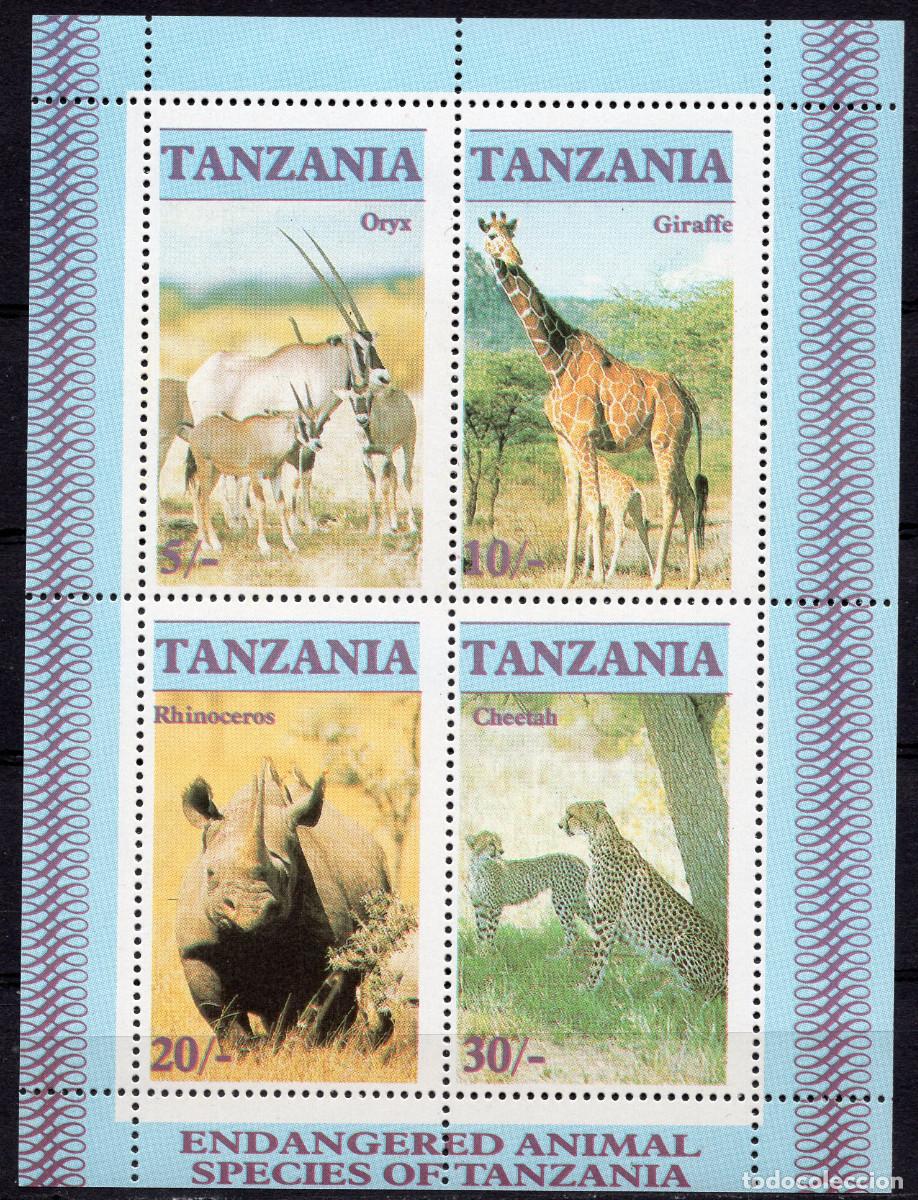 Sellos: TANZANIA 1986 STAMP MICHEL TZ BL58