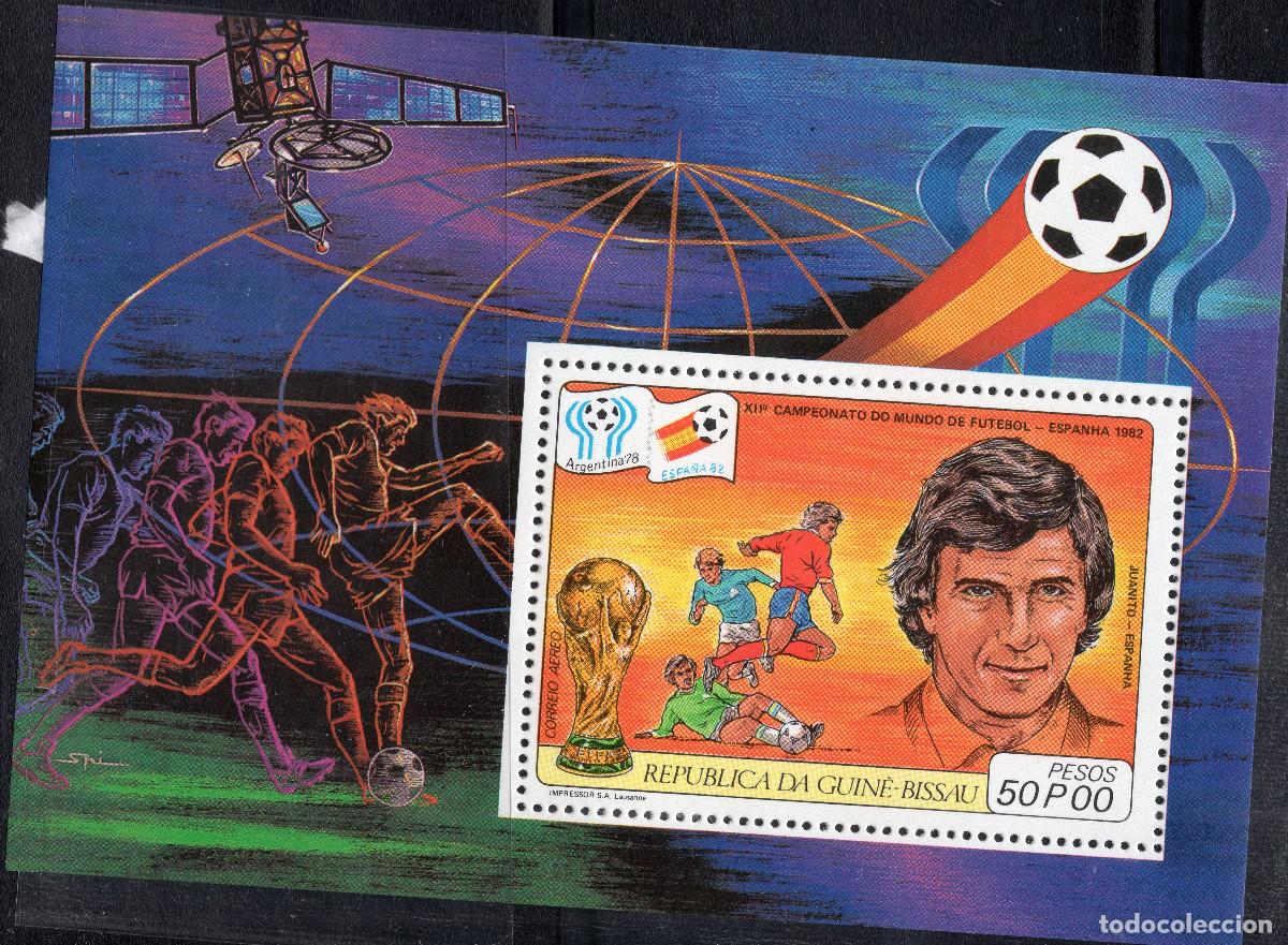 Sellos: GUINEA BISSAU 1981 STAMP MICHEL GW BL180A