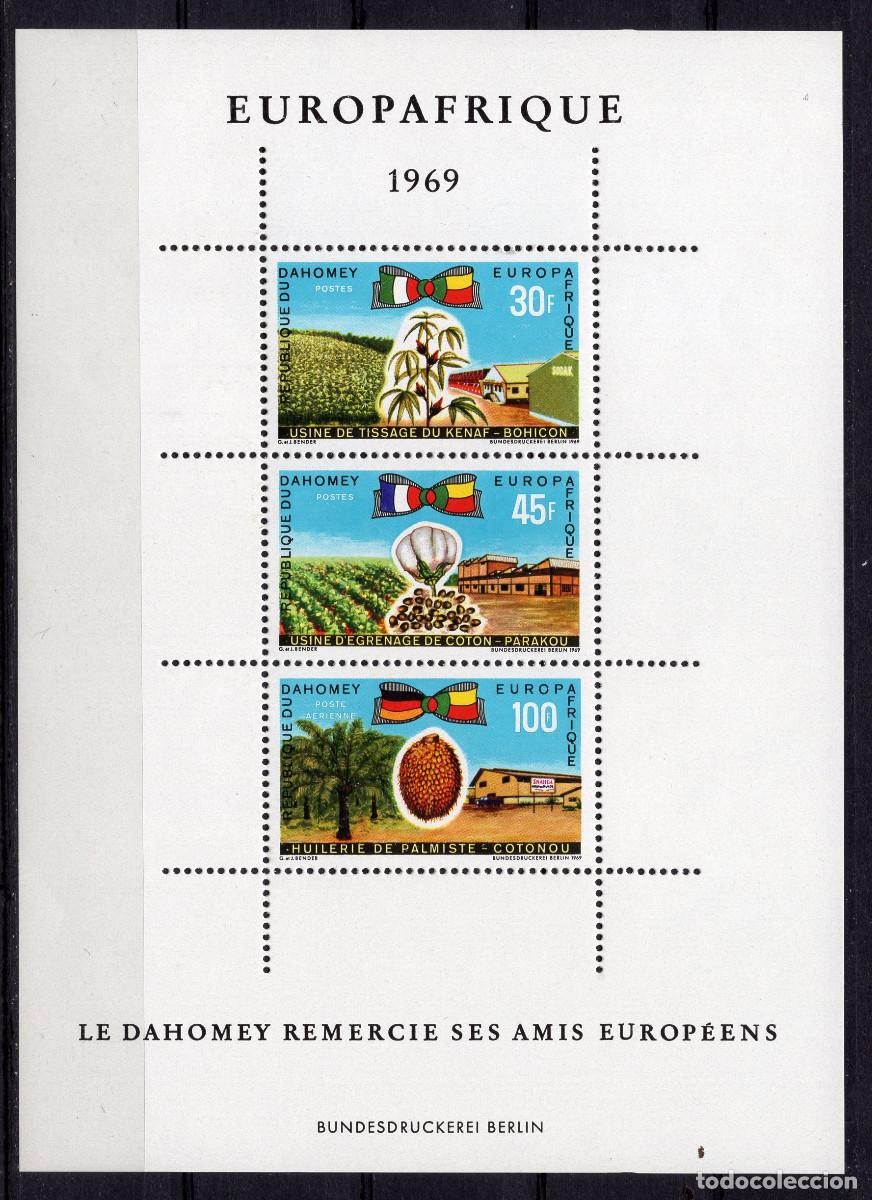 Sellos: DAHOMEY 1969 STAMP MICHEL DY BL16