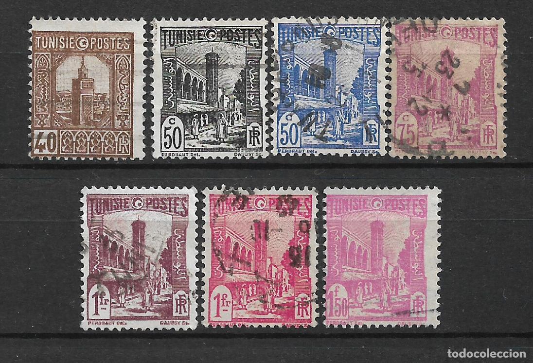 Sellos: tunez 1926-46 sellos usado - 19/25
