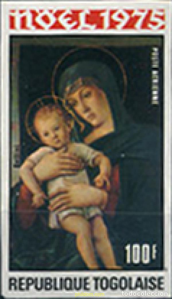 Sellos: 260832 MNH TOGO 1975 NAVIDAD. PINTURAS
