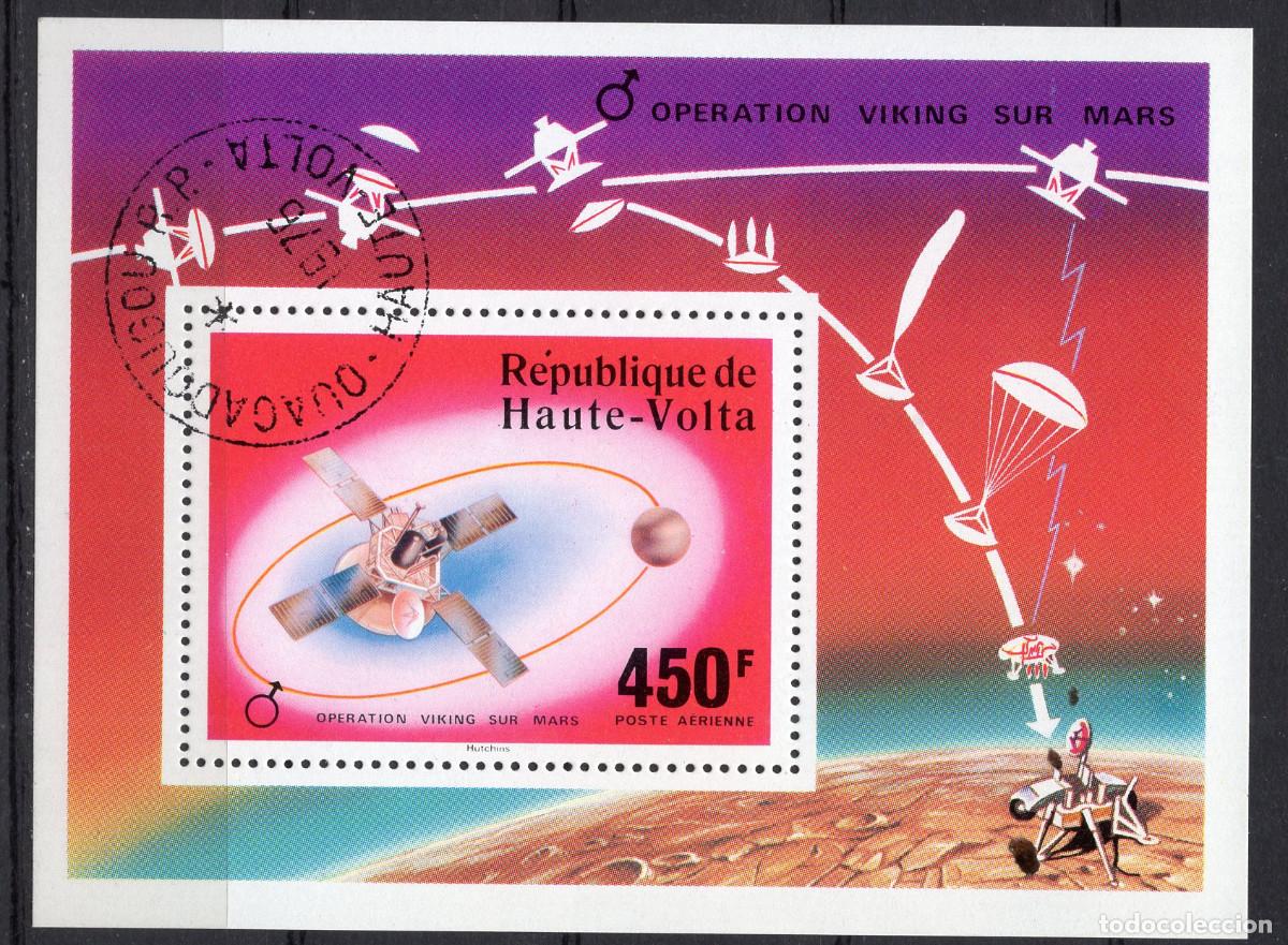 Sellos: ALTO VOLTA ( BURKINA FASO) 1976 STAMP MICHEL BF BL43
