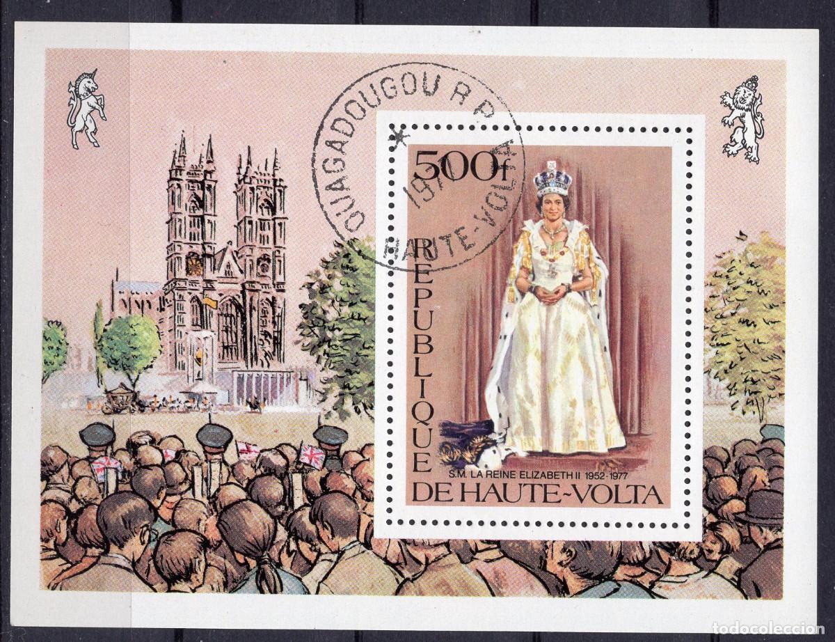 Sellos: ALTO VOLTA ( BURKINA FASO) 1977 STAMP MICHEL BF BL46