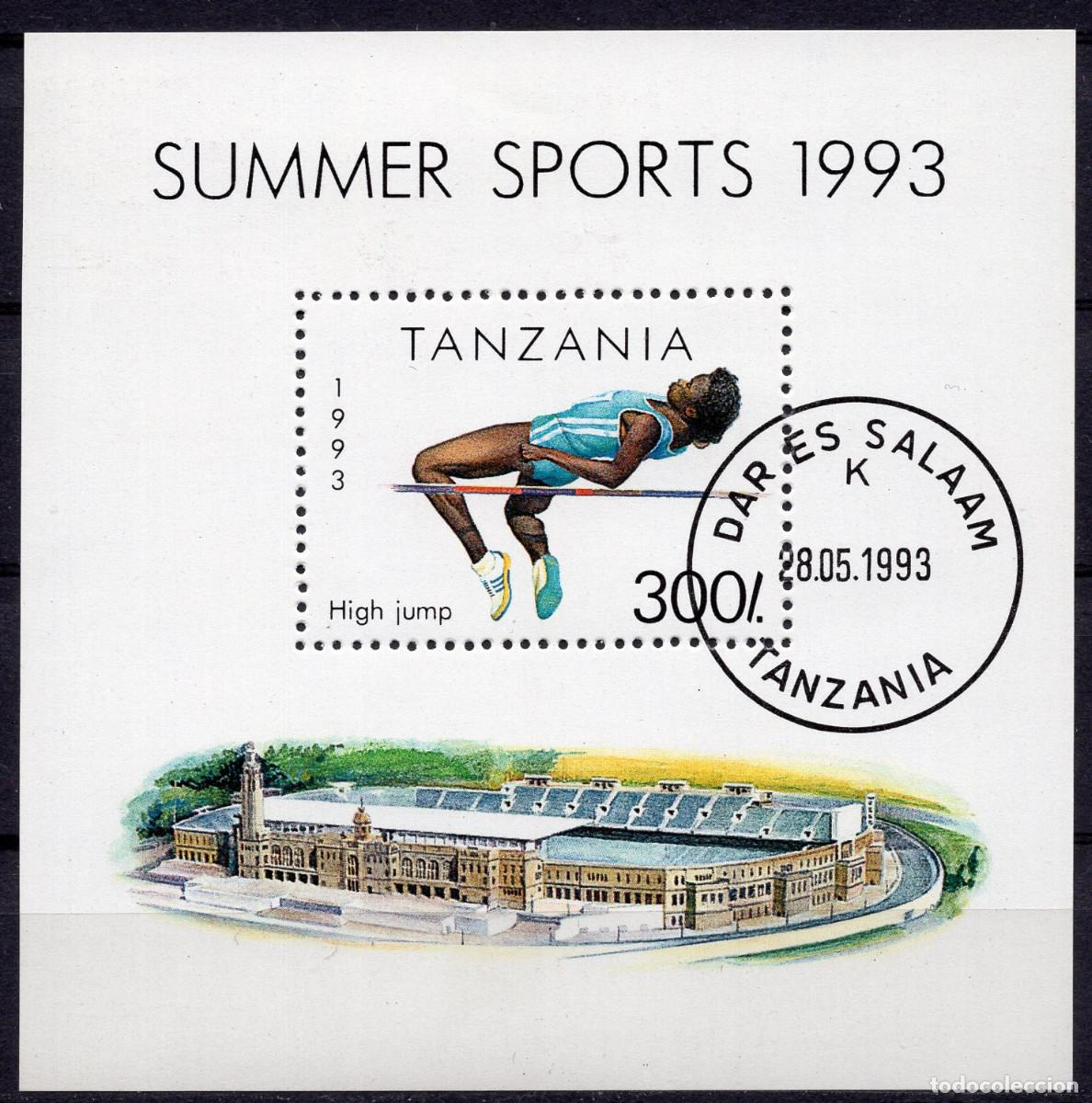 Sellos: TANZANIA 1993 STAMP FDC MICHEL TZ BL212
