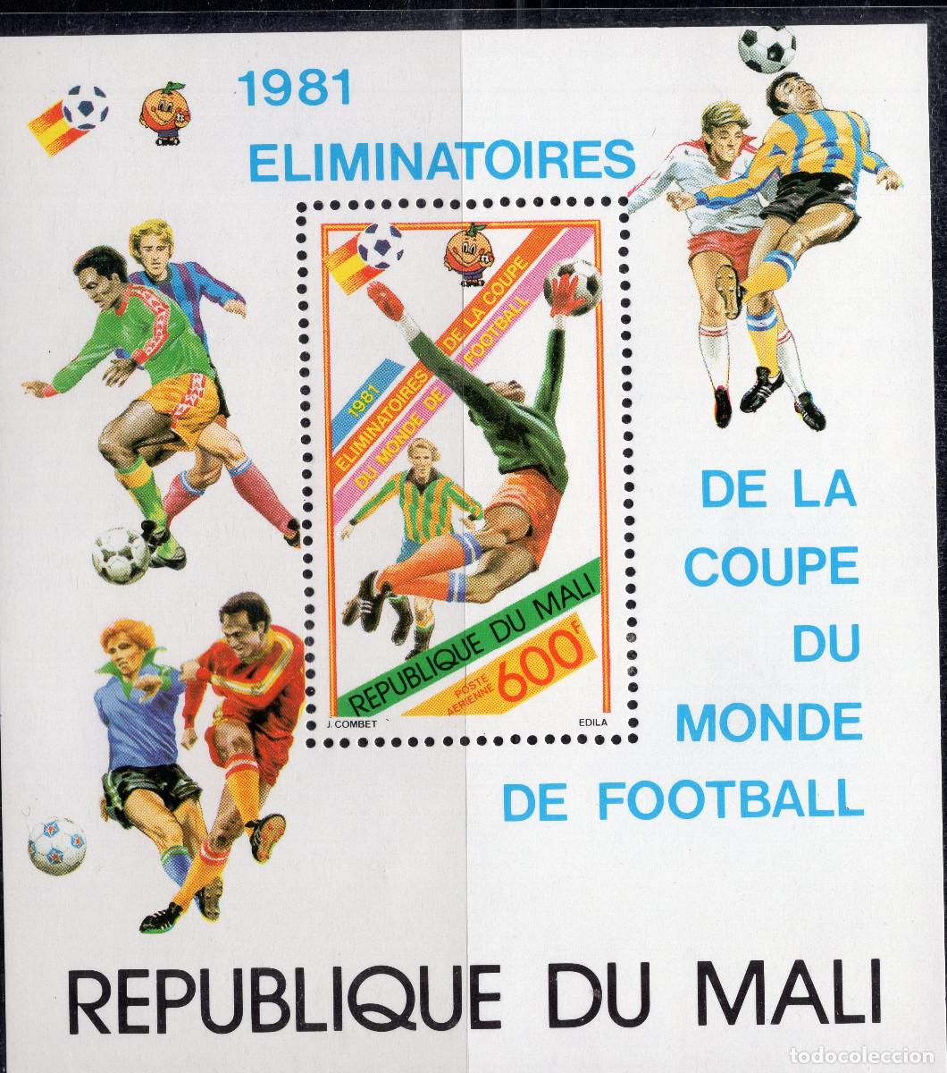 Sellos: MALI 1981 STAMP MICHEL ML BL15