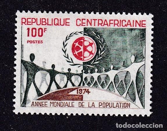 Sellos: CENTRAFRICAINE n&deg; 220 ** ann&eacute;e mondiale de la population