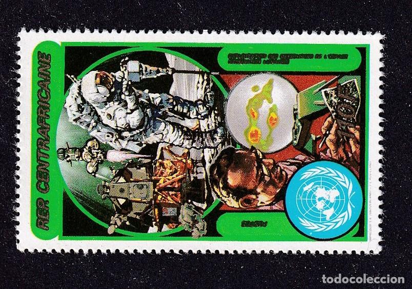 Sellos: CENTRAFRICAINE n&deg; 559 ** exploitation des ressources de l'espace