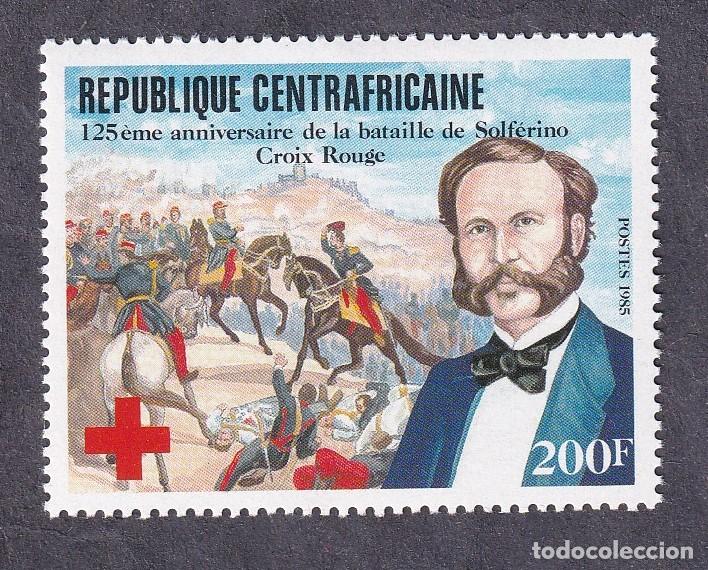 Sellos: CENTRAFRICAINE n&deg; 673 ** anniversaire bataille de Solf&eacute;rino