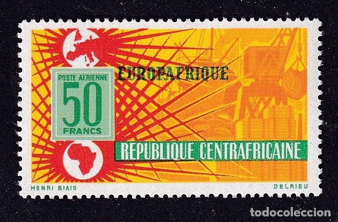Sellos: CENTRAFRICAINE PA n&deg; 28 ** anniversaire de l'association &eacute;conomique Europafrique