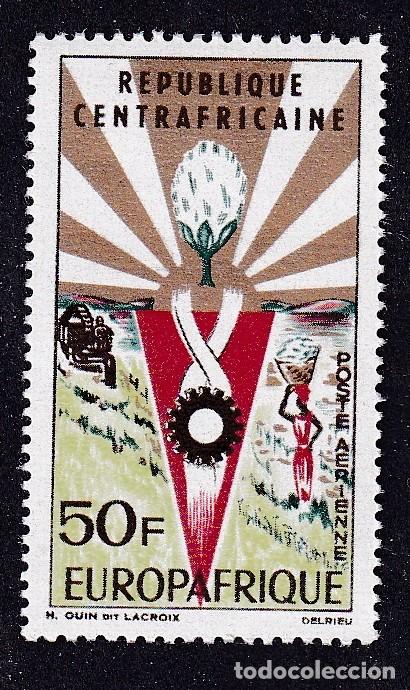 Sellos: CENTRAFRICAINE PA n&deg; 34 ** anniversaire de l'Europafrique