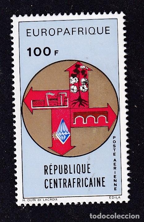 Sellos: CENTRAFRICAINE PA n&deg; 104 Europafrique neuf sans gomme