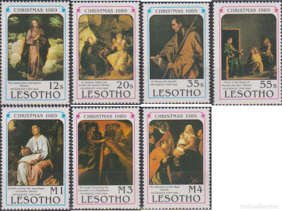 Sellos: 337926 MNH LESOTHO 1989 NAVIDAD