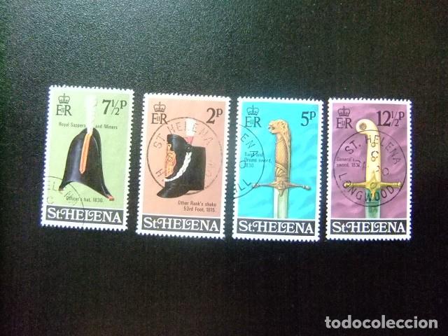 Sellos: 52 ST. HELENA 1971 / EQUIPOS MILITARES / YVERT 259 / 562 FU