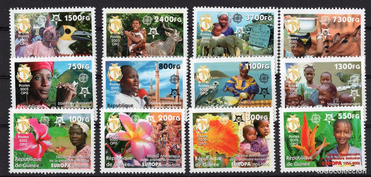 Sellos: GUINEA 2006 STAMP MICHEL GN 4202-4213 A