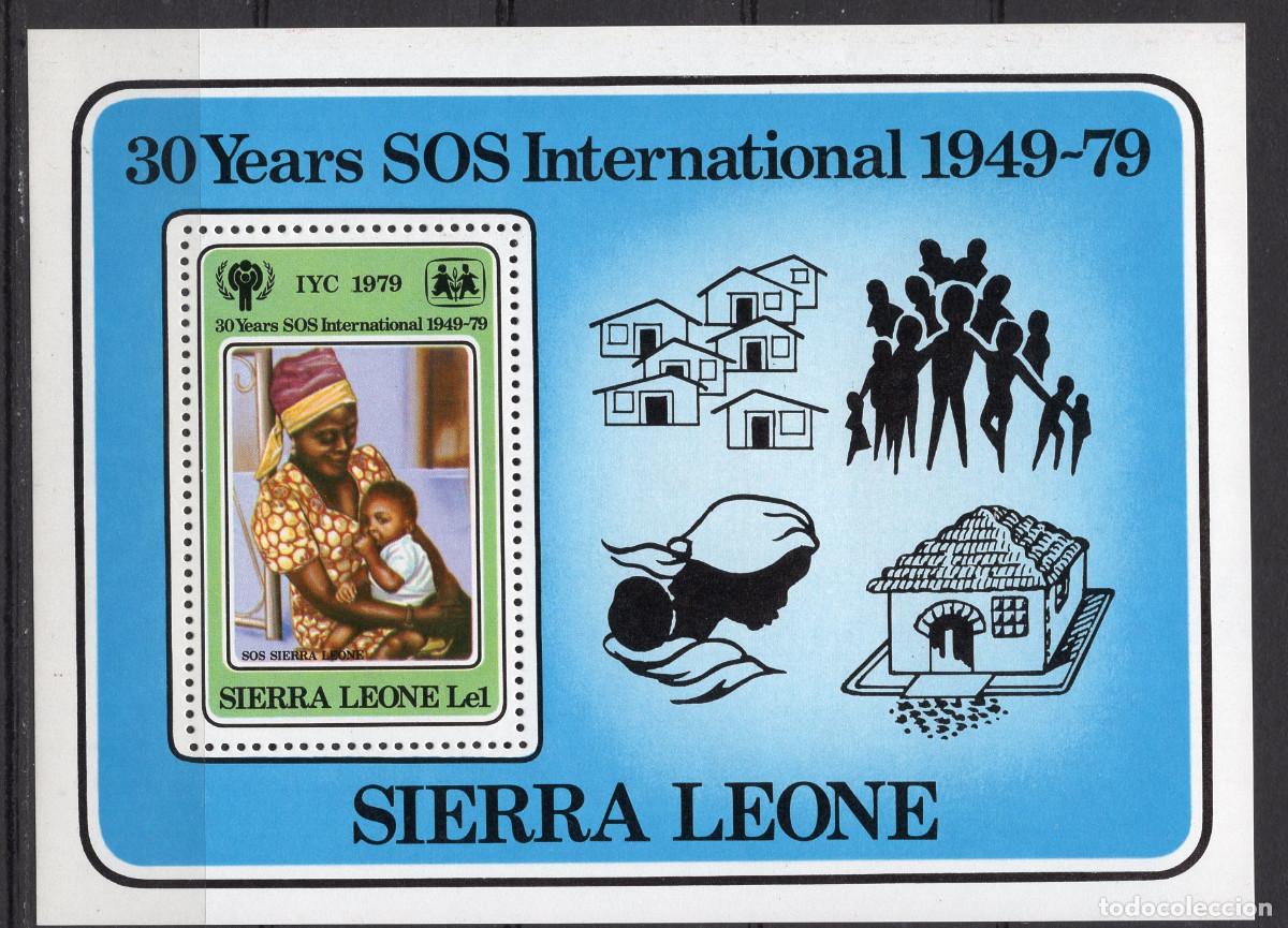 Sellos: SIERRA LEONE 1979 STAMP MICHEL SL BL1