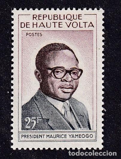 Sellos: HAUTE-VOLTA Yvert n&deg; 89 ** pr&eacute;sident Maurice Yameogo