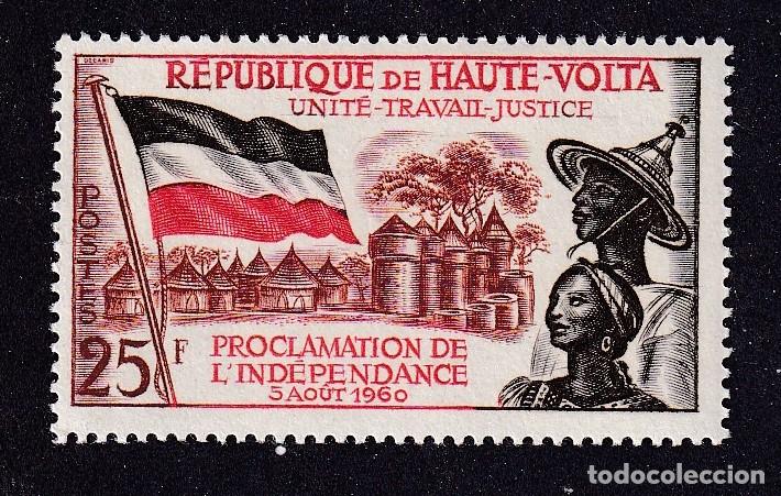Sellos: HAUTE-VOLTA Yvert n&deg; 92 ** proclamation de l'ind&eacute;pendance