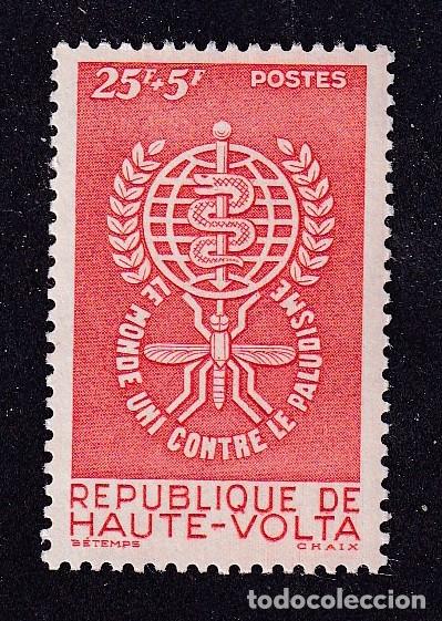 Sellos: HAUTE-VOLTA Yvert n&deg; 95 ** &eacute;radication du paludisme