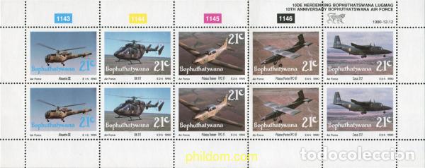 Sellos: 779639 MNH BOPHUTHATSWANA 1990 BOPHUTHATSWANA AIR FORCE