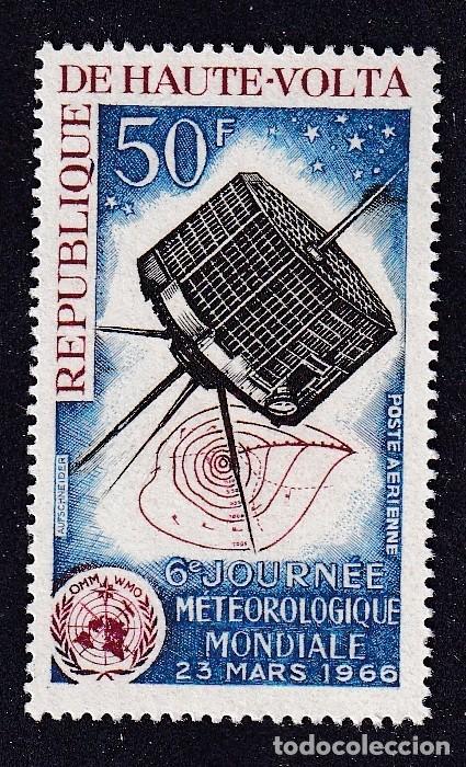 Sellos: HAUTE-VOLTA Yvert PA n&deg; 28 ** journ&eacute;e m&eacute;t&eacute;orologique mondiale