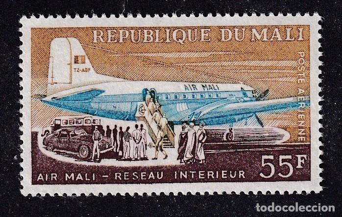 Sellos: MALI Yvert PA n&deg; 17 ** Air Mali r&eacute;seau int&eacute;rieur