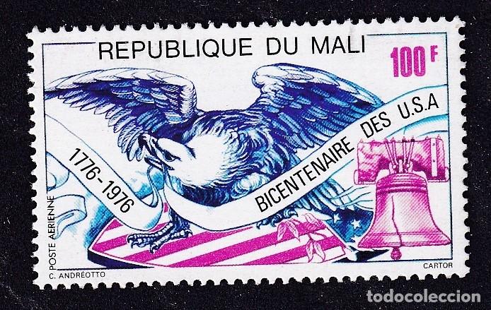 Sellos: MALI Yvert PA n&deg; 273 bicentenaire de l'ind&eacute;pendance des Etats-Unis neuf sans gomme