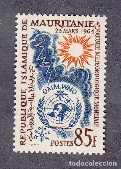 Sellos: MAURITANIE Yvert n&deg; 177 ** journ&eacute;e m&eacute;t&eacute;orologique mondiale