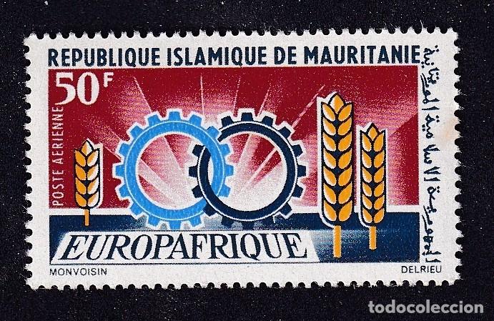 Sellos: MAURITANIE Yvert PA n&deg; 63 ** Europafrique