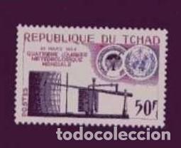 Sellos: TCHAD Yvert n&deg; 98 ** journ&eacute;e m&eacute;t&eacute;orologique mondiale