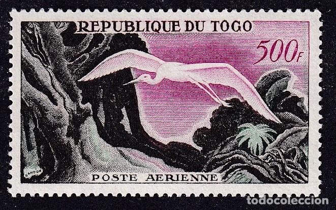 Sellos: TOGO Yvert PA n&deg; 33 * cigogne