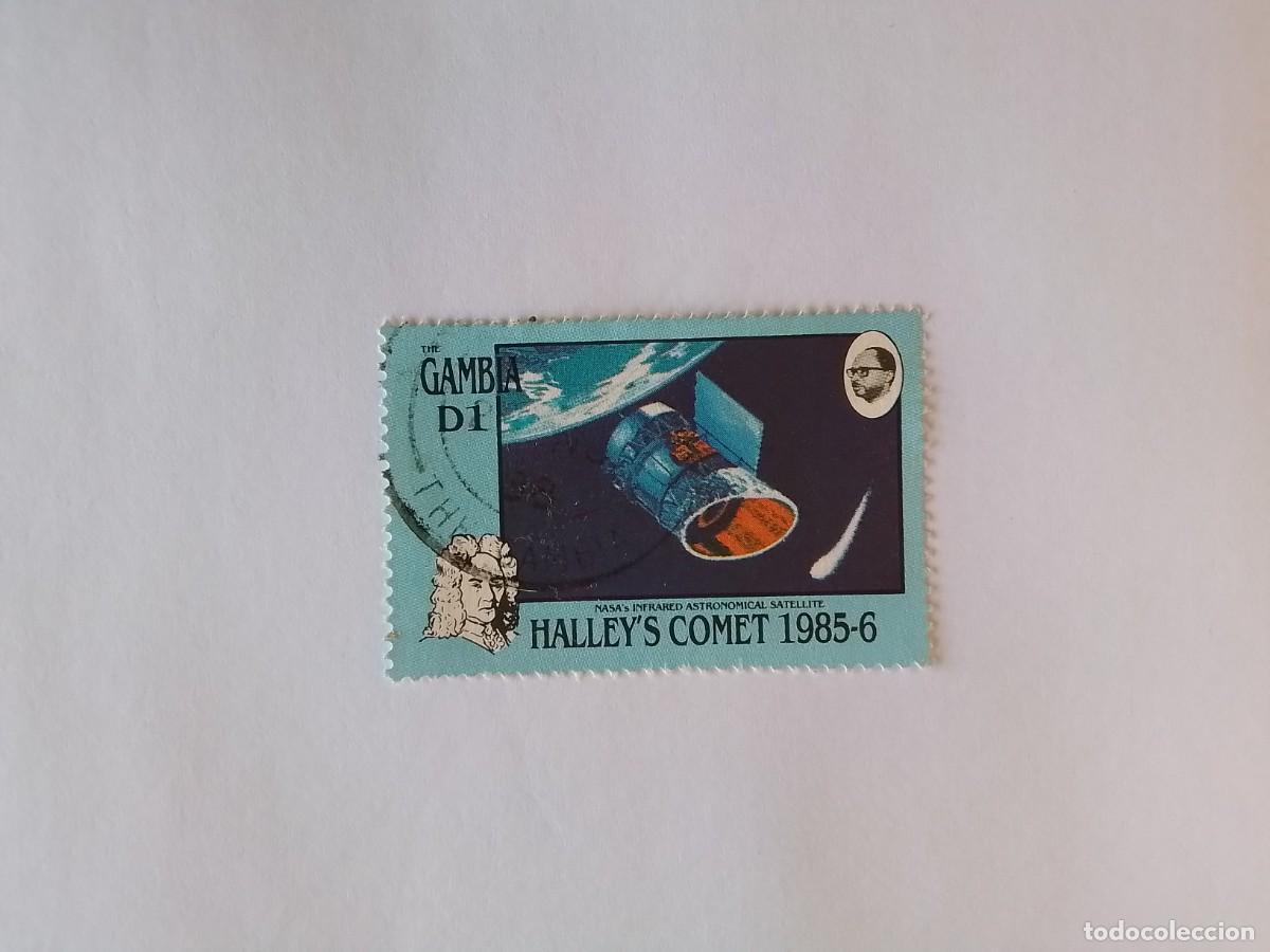Sellos: A&Ntilde;O 1985 GAMBIA SELLO USADO