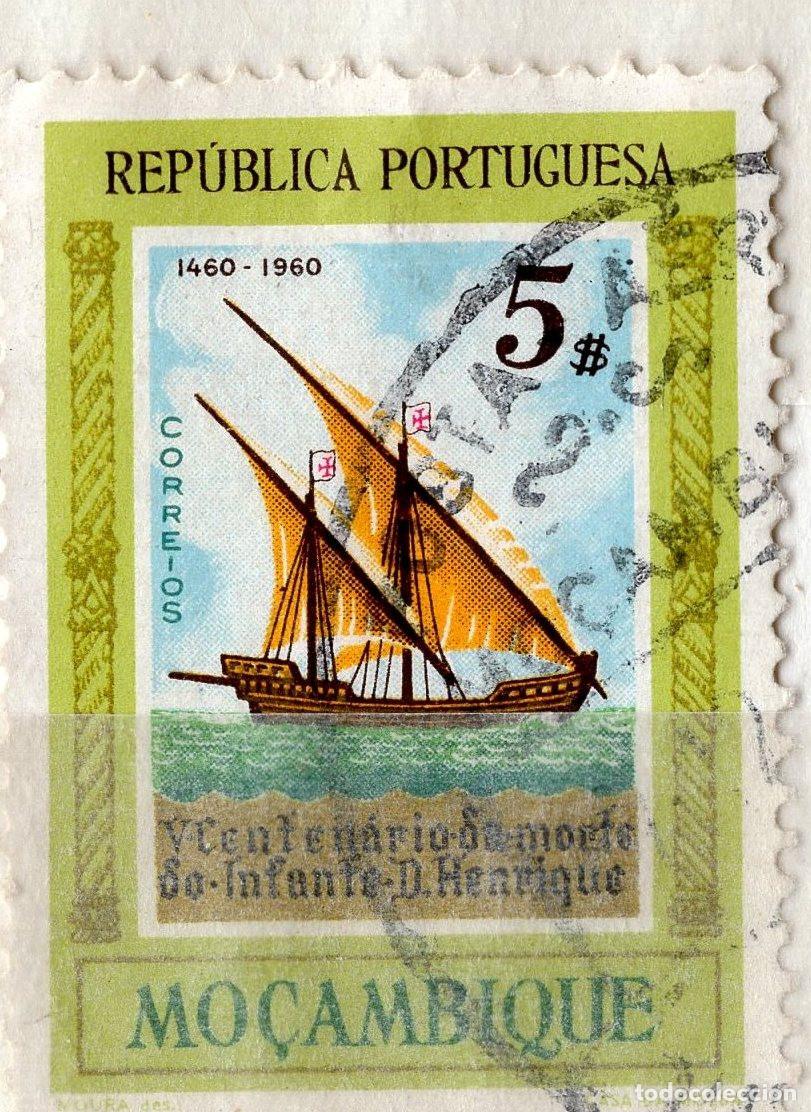 Sellos: MOZAMBIQUE 1960 STAMP MICHEL MZ 458