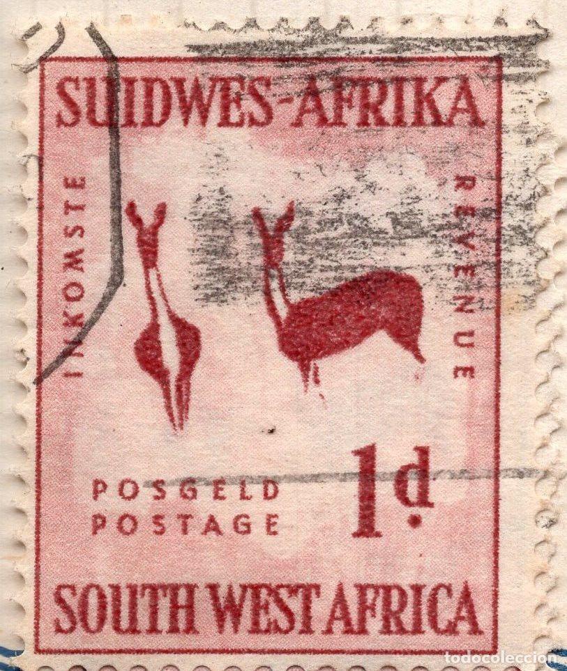 Sellos: AFRICA DEL SUDOESTE 1954 STAMP MCHEL NA-SW 279