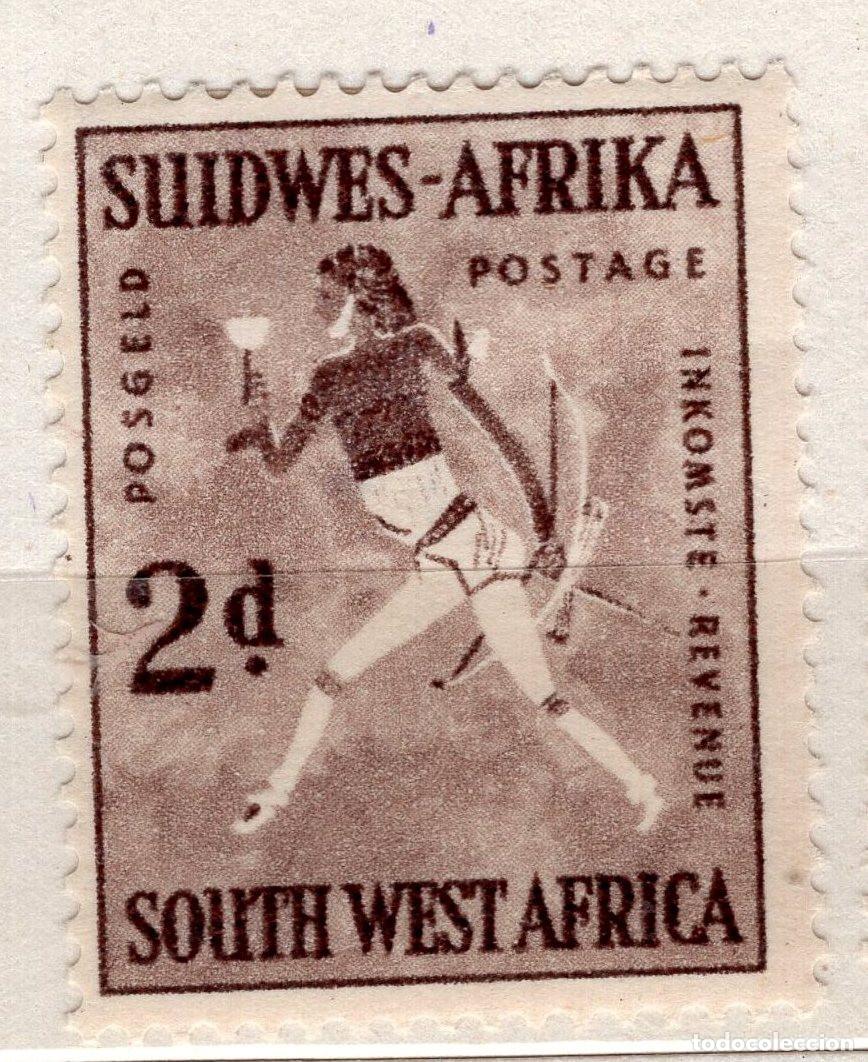 Sellos: AFRICA DEL SUDOESTE 1954 STAMP MCHEL NA-SW 280