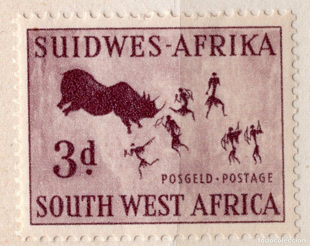 Sellos: AFRICA DEL SUDOESTE 1954 STAMP MCHEL NA-SW 281