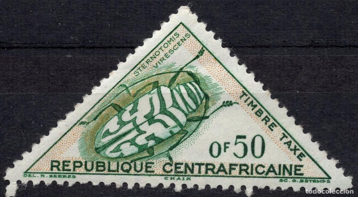 Sellos: REP CENTROAFRICANA 1962 STAMP MCHEL CF P2