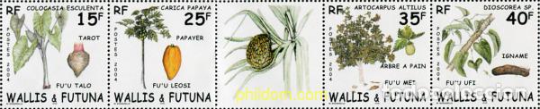 Sellos: 575005 MNH WALLIS Y FUTUNA 2004 FRUTOS
