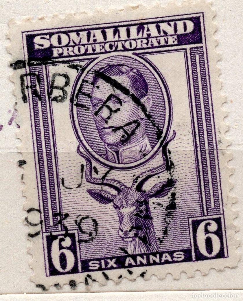 Sellos: SOMALILAND 1938 STAMP MICHEL GB-SO 82