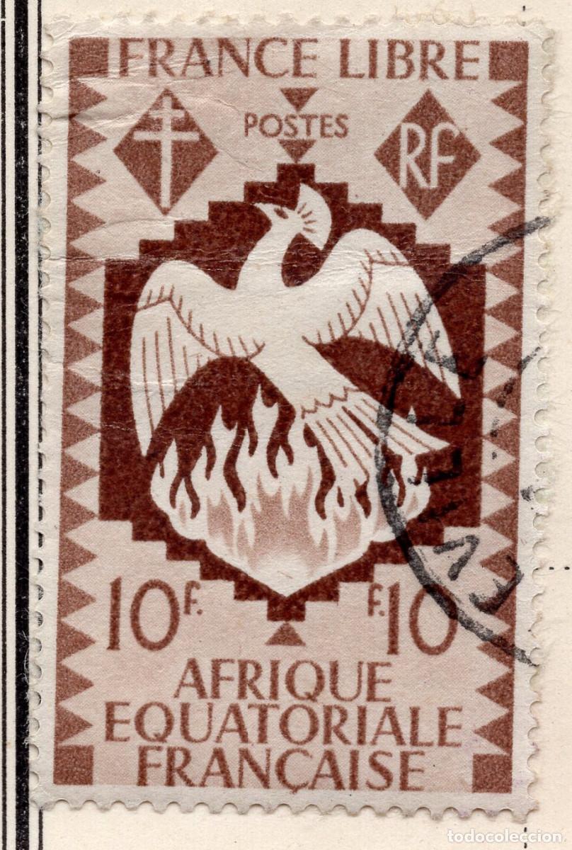 Sellos: AFRICA ECUATORIAL FRANCESA 1941 STAMP MICHEL FR-EQ 175
