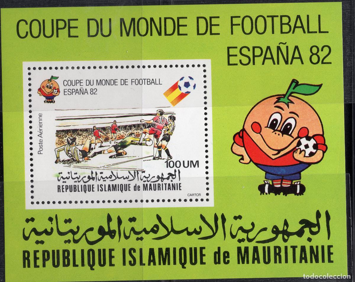 Sellos: MAURITANIA 1982 STAMP MICHEL MR BL37