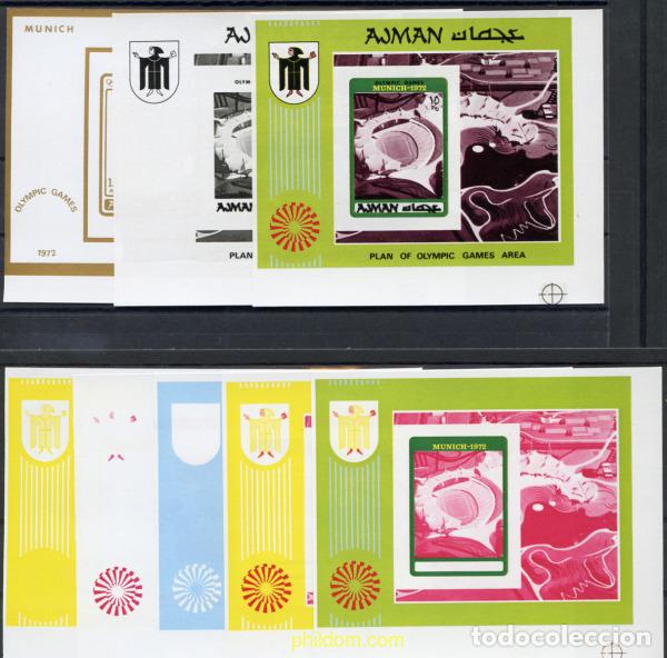 Sellos: 201765 MNH AJMAN 1971 20 JUEGOS OLIMPICOS VERANO MUNICH 1972