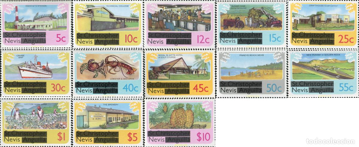 Sellos: 47969 MNH NEVIS 1980 MOTIVOS VARIOS