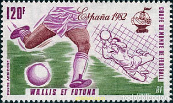 Sellos: 45854 MNH WALLIS Y FUTUNA 1982 COPA DEL MUNDO DE FUTBOL. ESPA&Ntilde;A-82