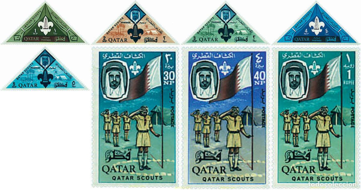 Sellos: 38822 MNH QATAR 1965 ESCULTISMO