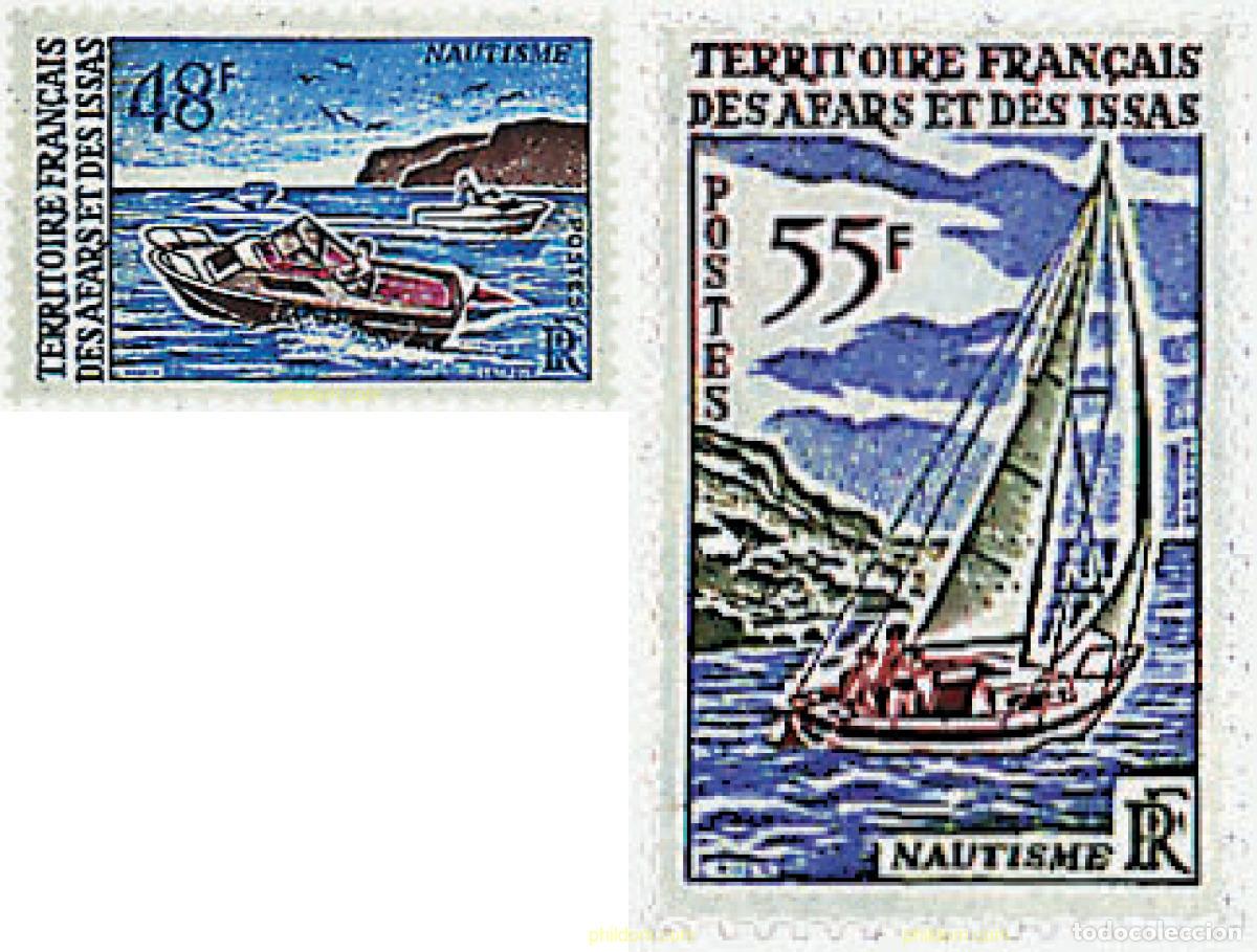 Stamps: 32143 MNH AFARS E ISSAS 1970 DEPORTES NAUTICOS