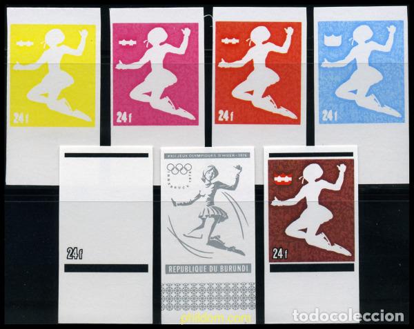 Sellos: 204513 MNH BURUNDI 1976 12 JUEGOS OLIMPICOS INVIERNO INNSBRUCK 1976