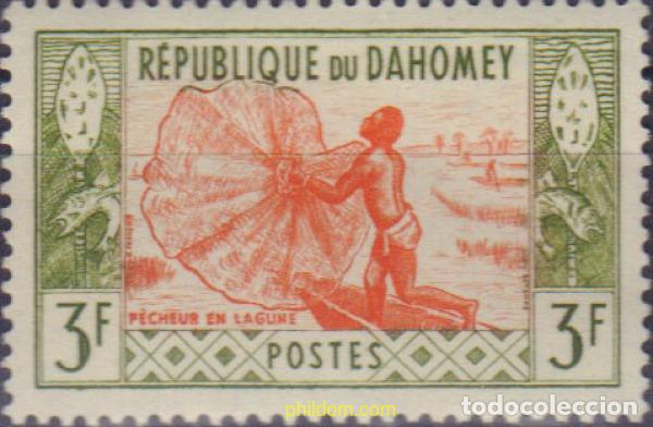 Sellos: 625563 MNH DAHOMEY 1961 PESCA
