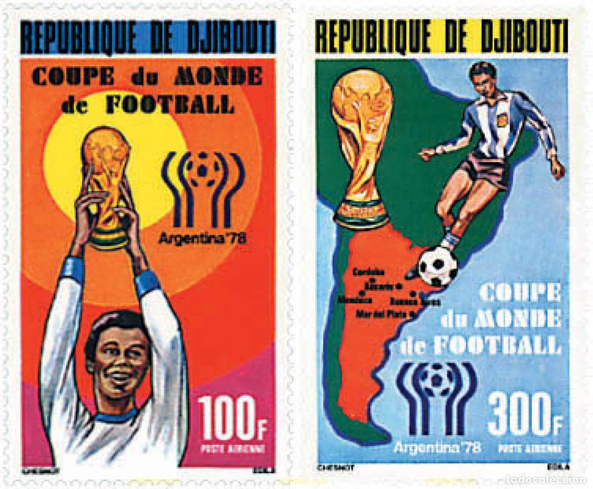 Sellos: 83706 MNH DJIBOUTI 1978 COPA DEL MUNDO DE FUTBOL. ARGENTINA-78. VENCEDORES